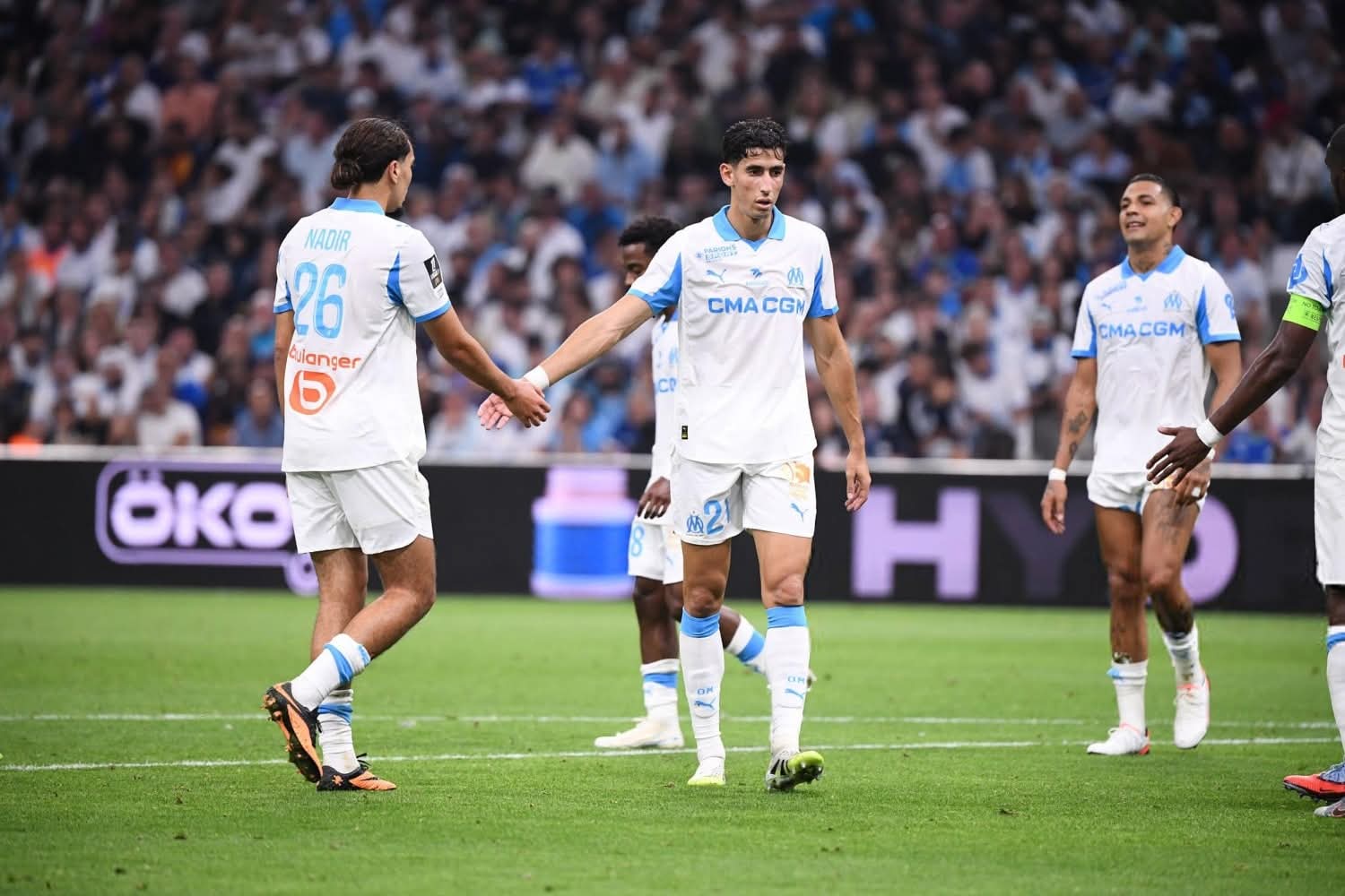 نايف أكرد لاعب أولمبيك مارسيليا الفرنسي مطلب روبن أموريم