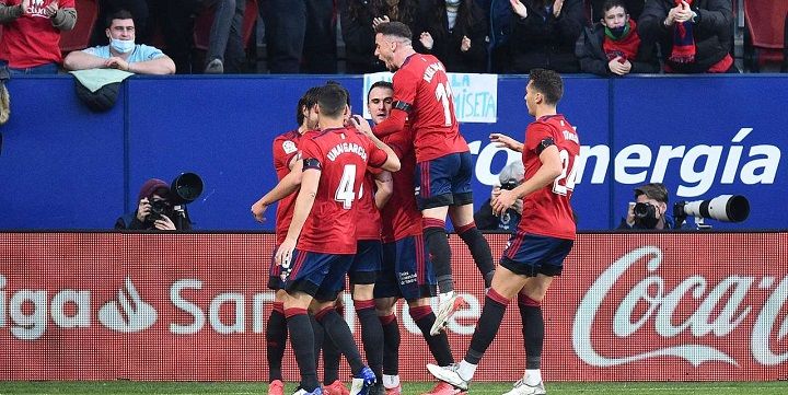 أوساسونا يفوز على خيتافي 2-1 في الدوري الإسباني